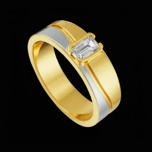 Emerald Spark ProngFit Diamond Ring